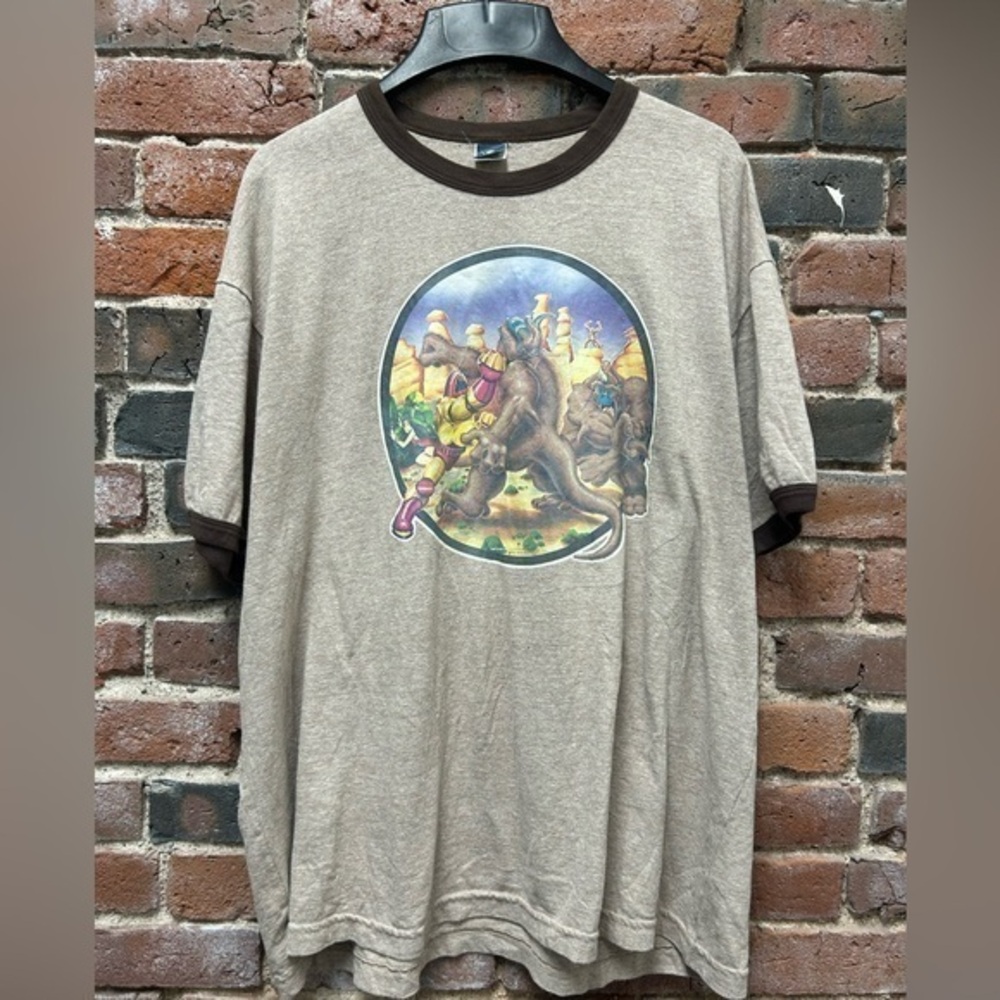Vintage Rat’s Hole Iron-On Graphic Ringer Tee XL